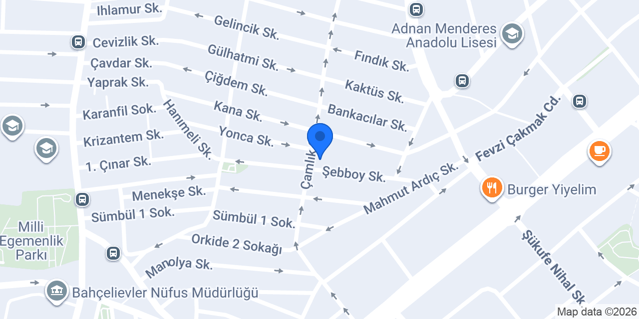 Saray Eczanesi konumu