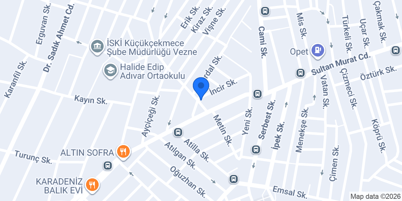 Şahinler Perde konumu