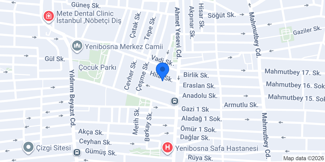 Bahçelievler - Servis Destek konumu