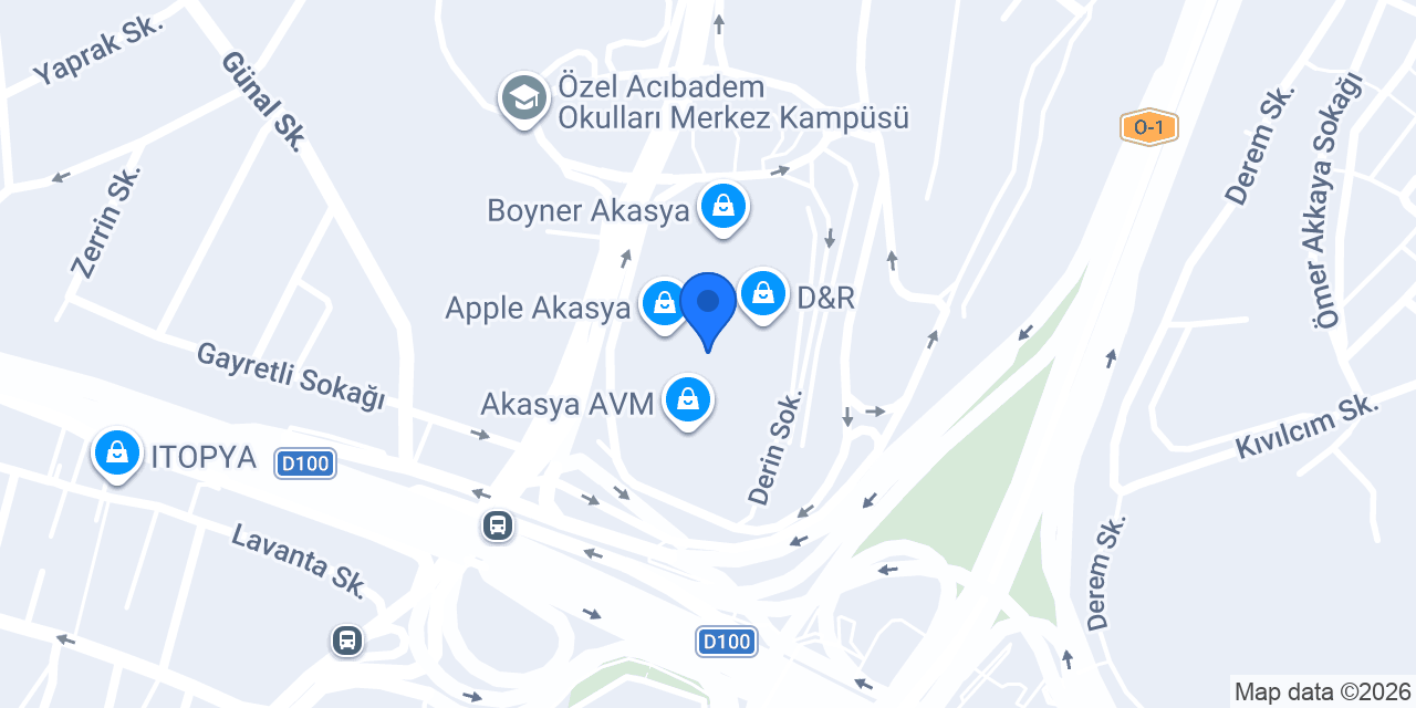 Uzm. Dr. Gülşah Meral Özgür konumu