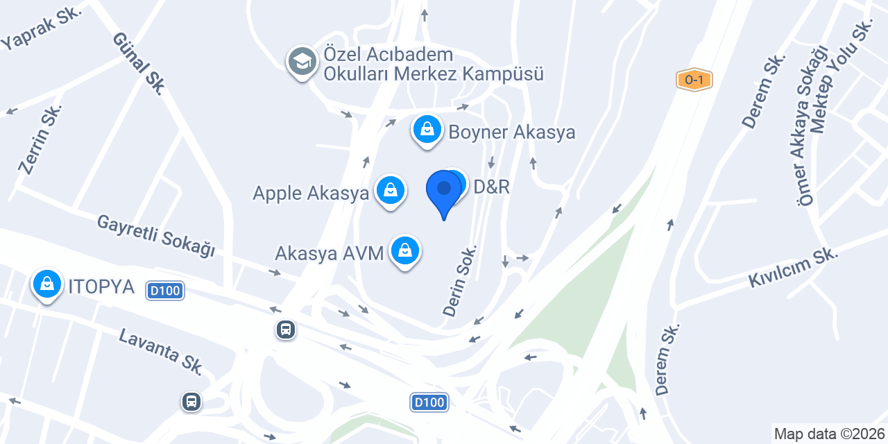 Ametist İstanbul konumu