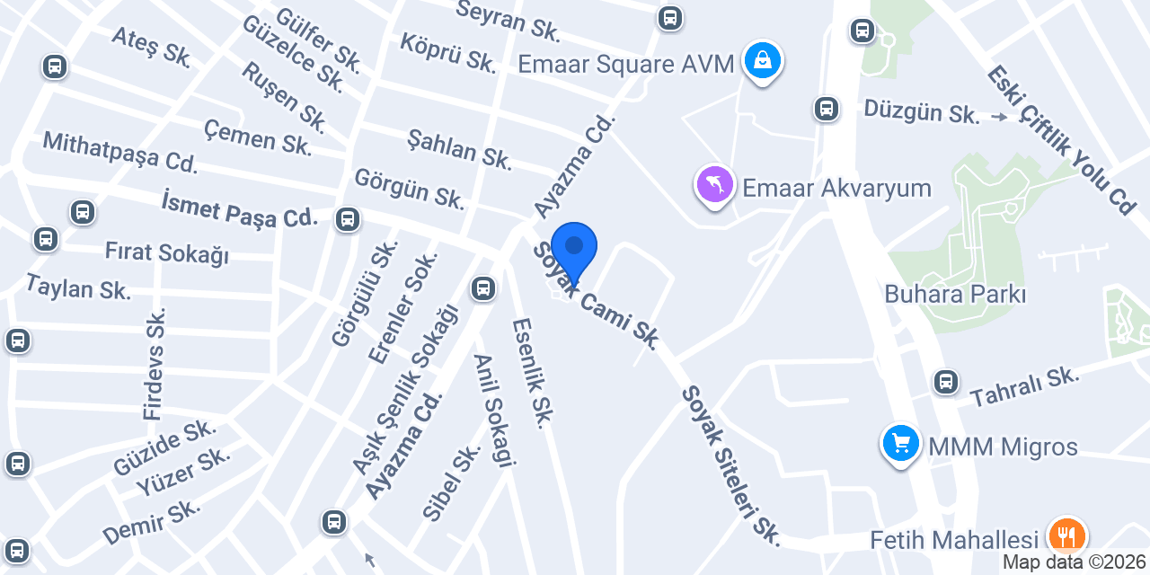 Ünalan Muhtarlığı konumu