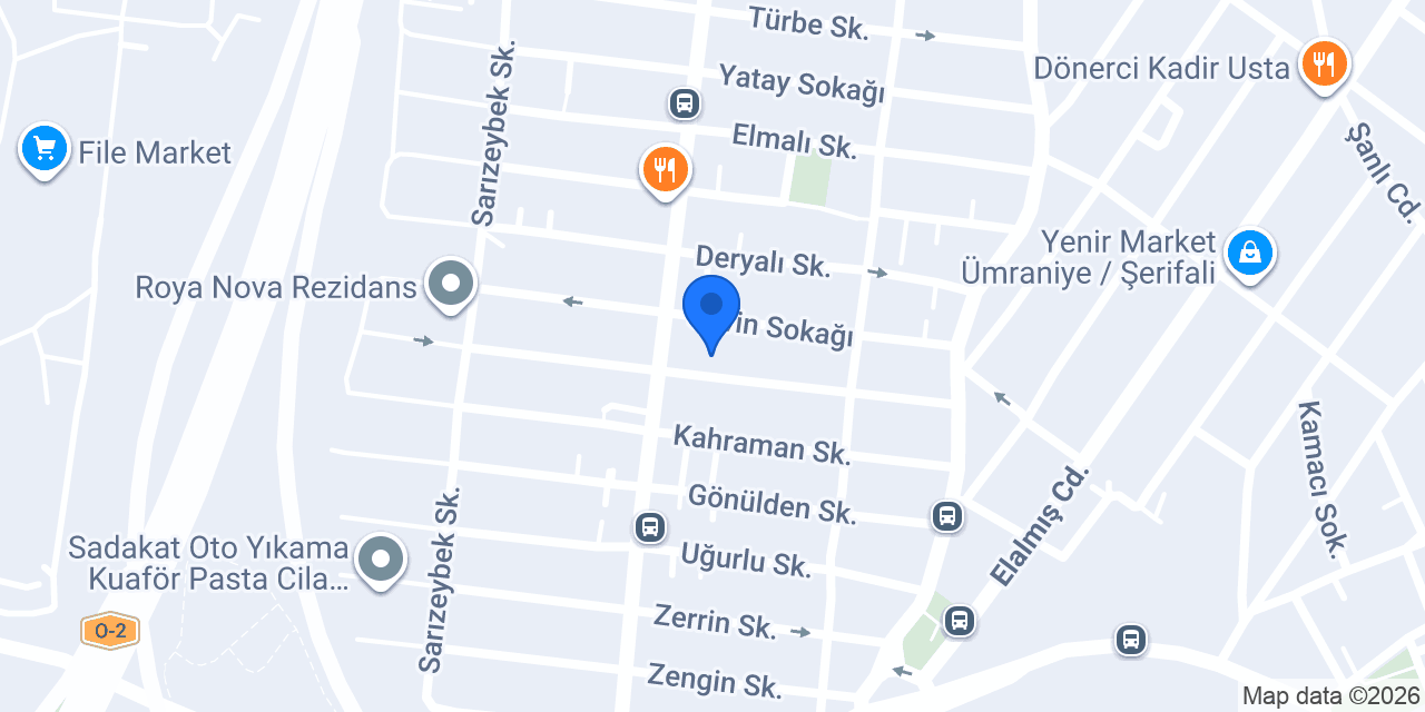 Çiçeek - Çiçek Sipariş konumu