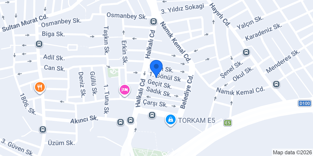 Turan Elektrik Plan Proje konumu