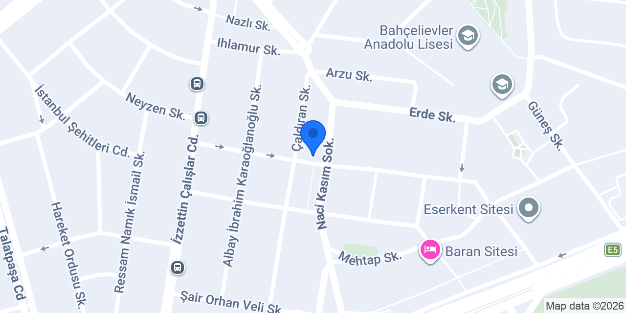 Bereket Elektrik konumu