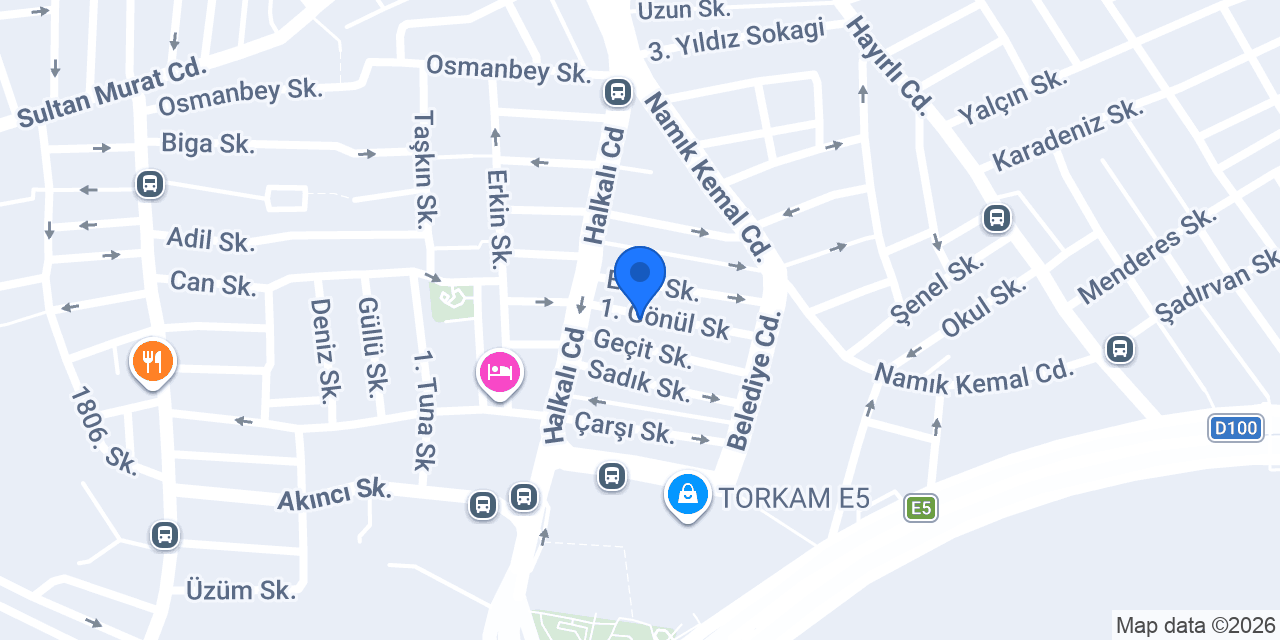 Faruk Bistro Sefaköy konumu