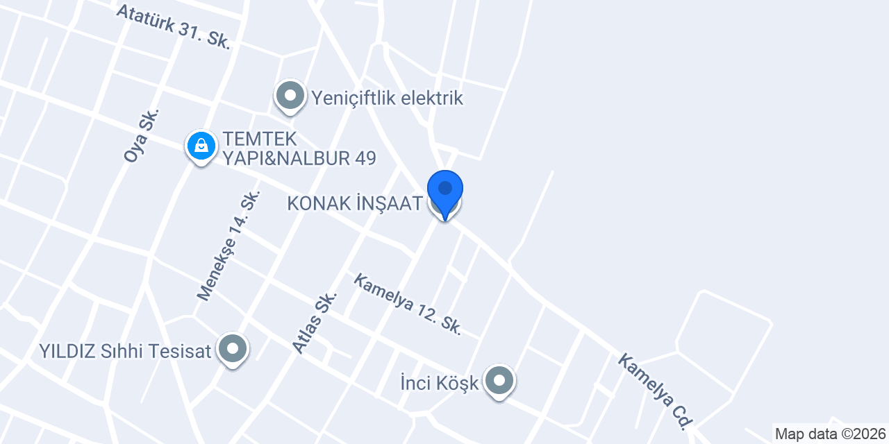 KONAK İNŞAAT konumu