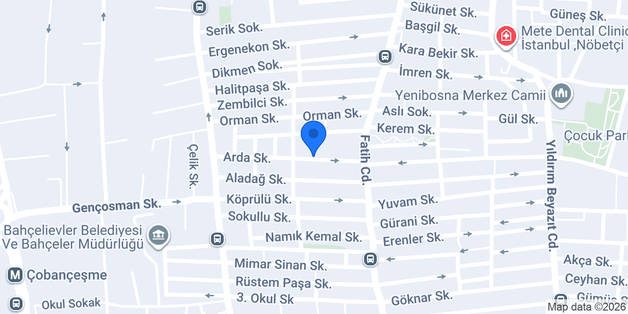 Coskun Apart konumu