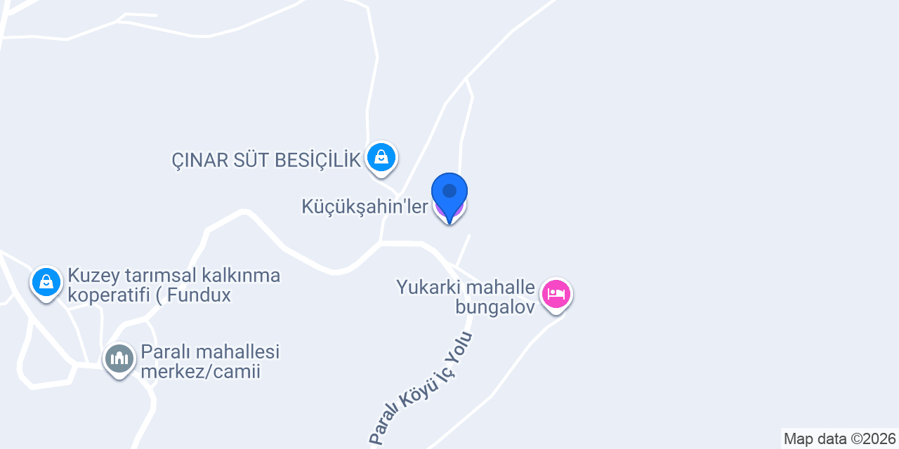 Küçükşahin'ler konumu