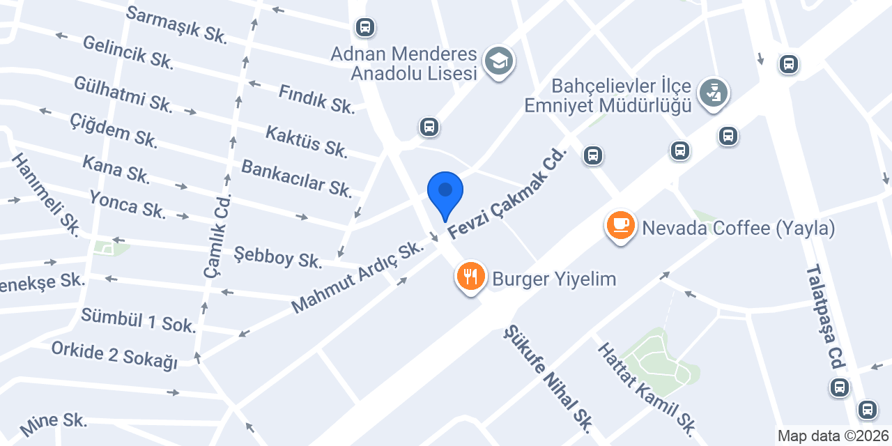 Beslen Fırın konumu