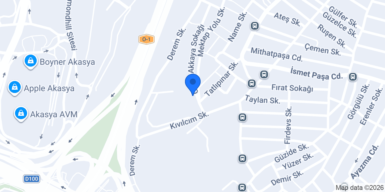 B&A Sağlık Yapıları Yönetimi konumu