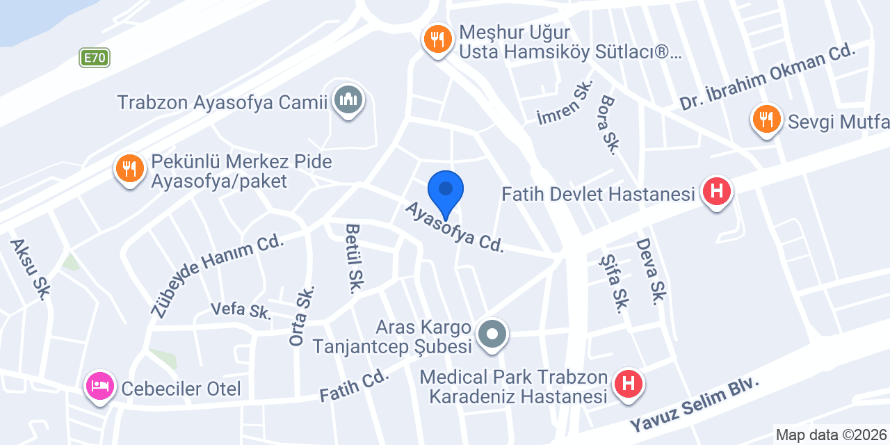 Saka Elektrik & Aydınlatma konumu