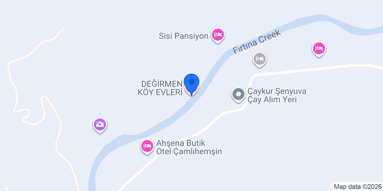 DEĞİRMEN KÖY EVLERİ konumu