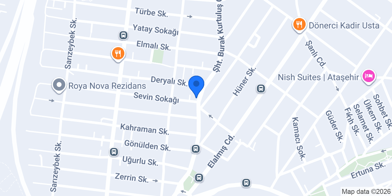 Pizza V Şerifali konumu