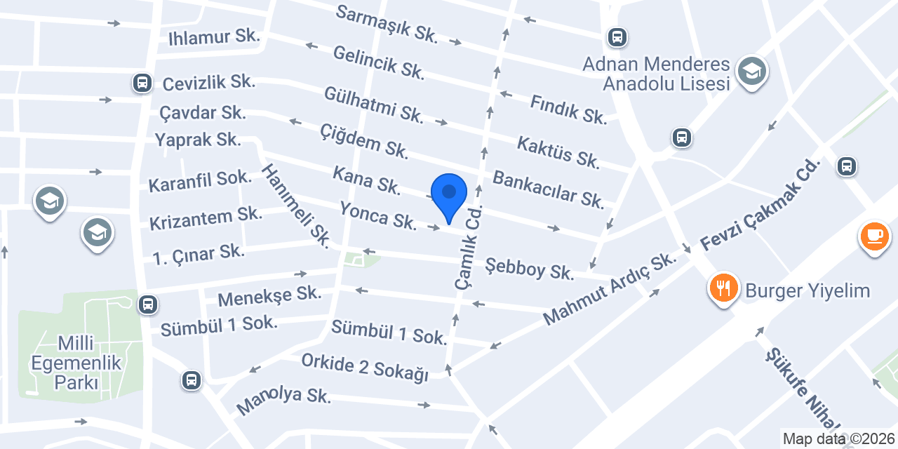 Çamlık Yapı konumu