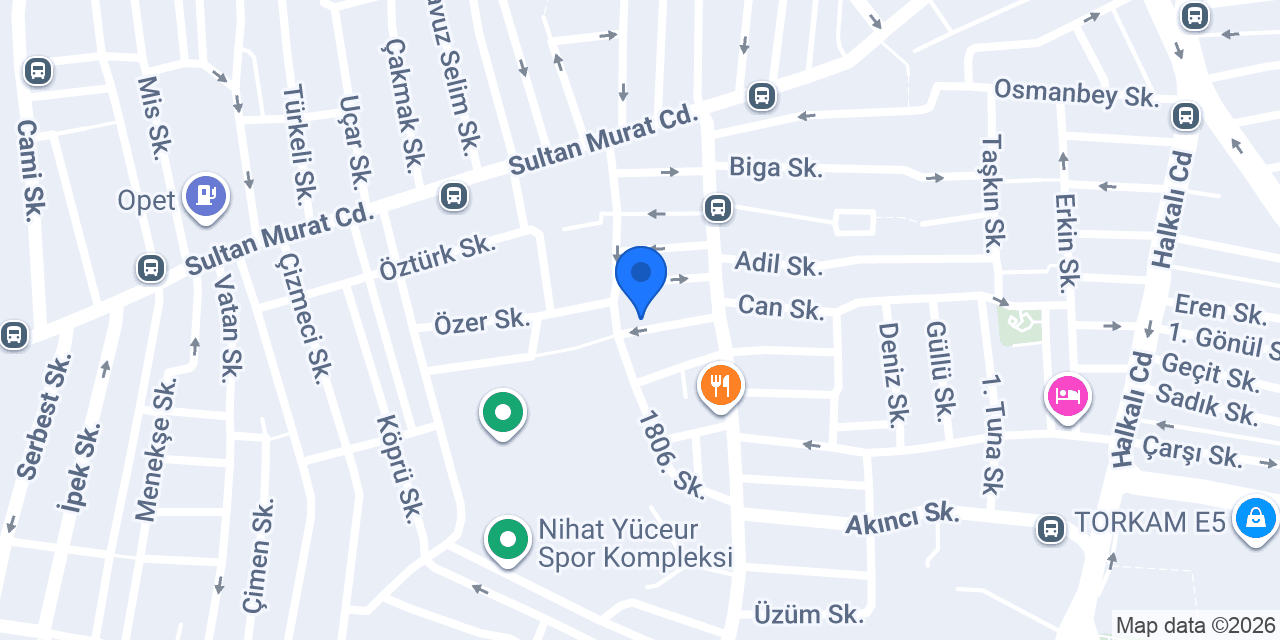 Udun kebap konumu