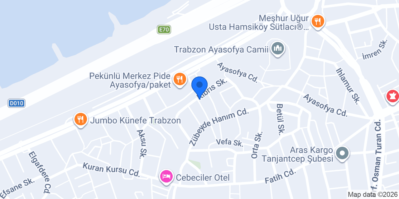 3ÜZ Prefabrik konumu
