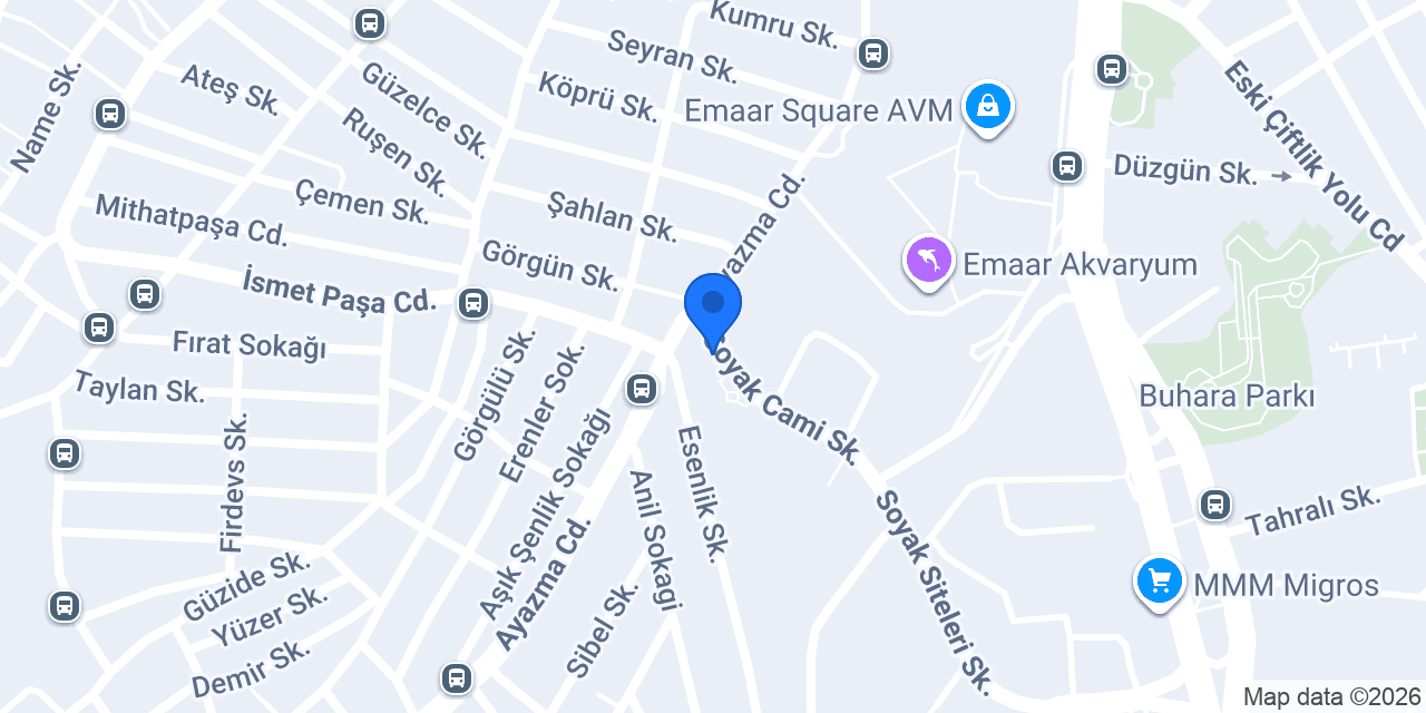 Ünalan Çakır Taksi konumu
