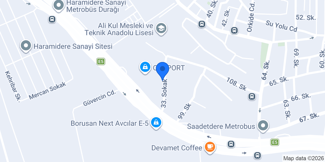 DACAR OTOMOTİV konumu