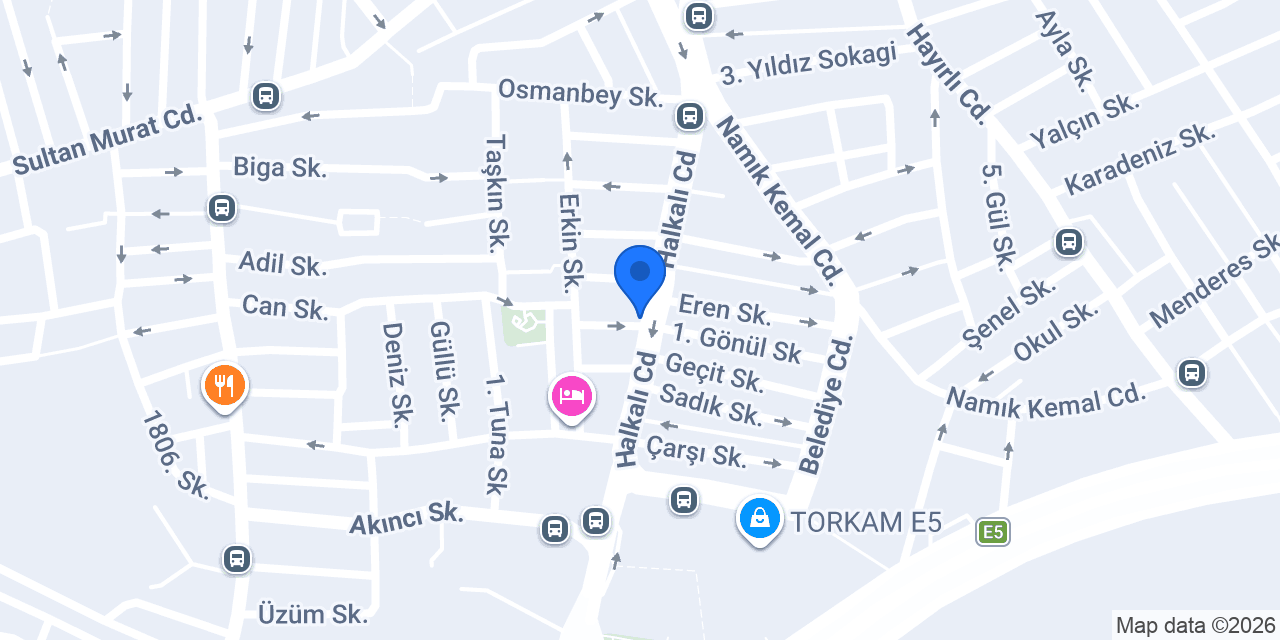 Himmet Tikveşli Dondurma konumu