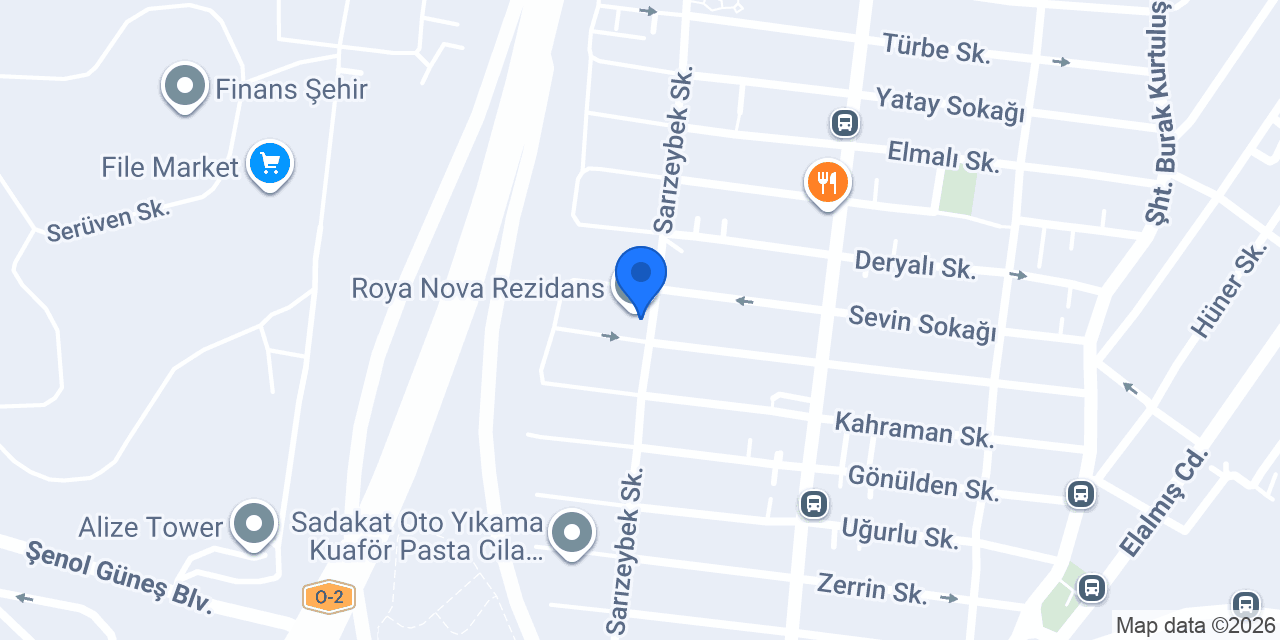 ROYA YAPI SAN. TİC. A.Ş. konumu