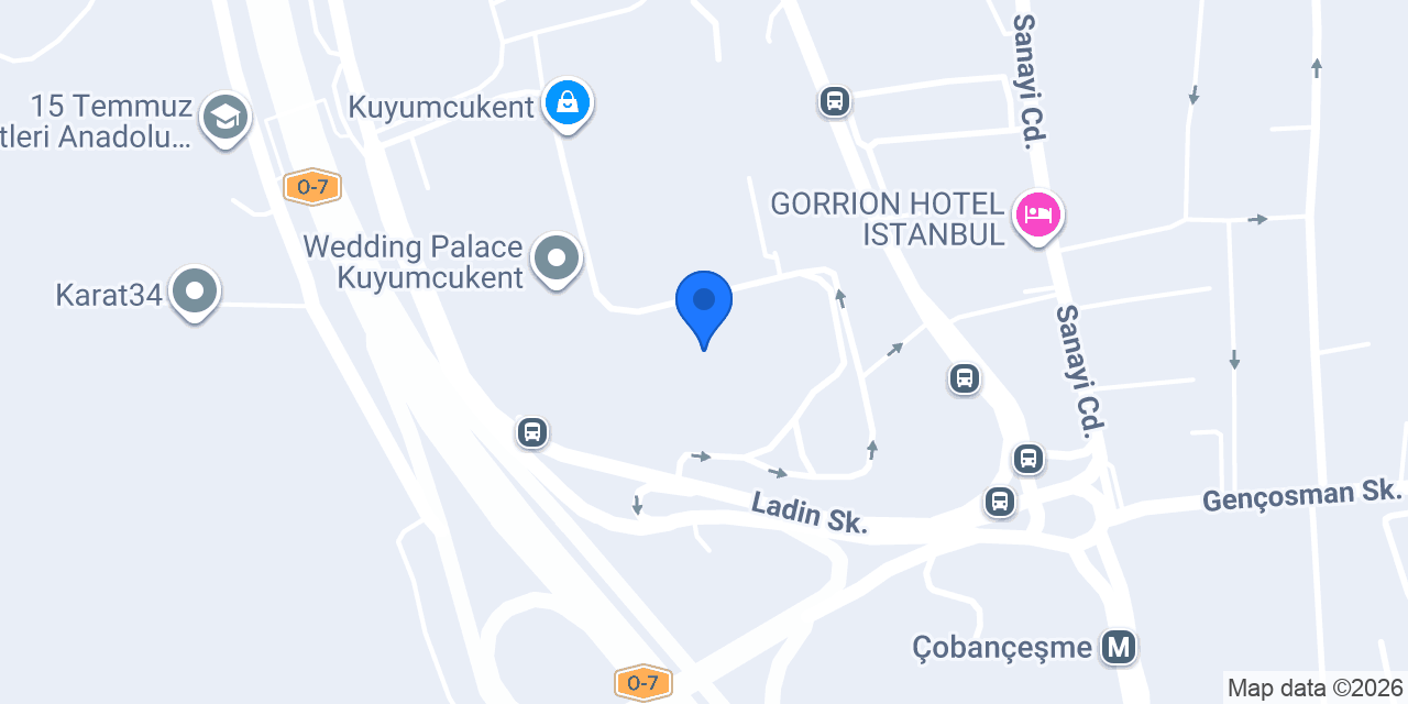 Ata Yarı Mamul konumu