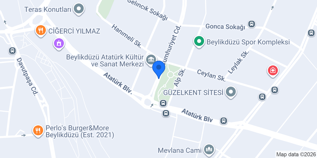 Klinik Sekiz Psikoterapi & Danışmanlık konumu
