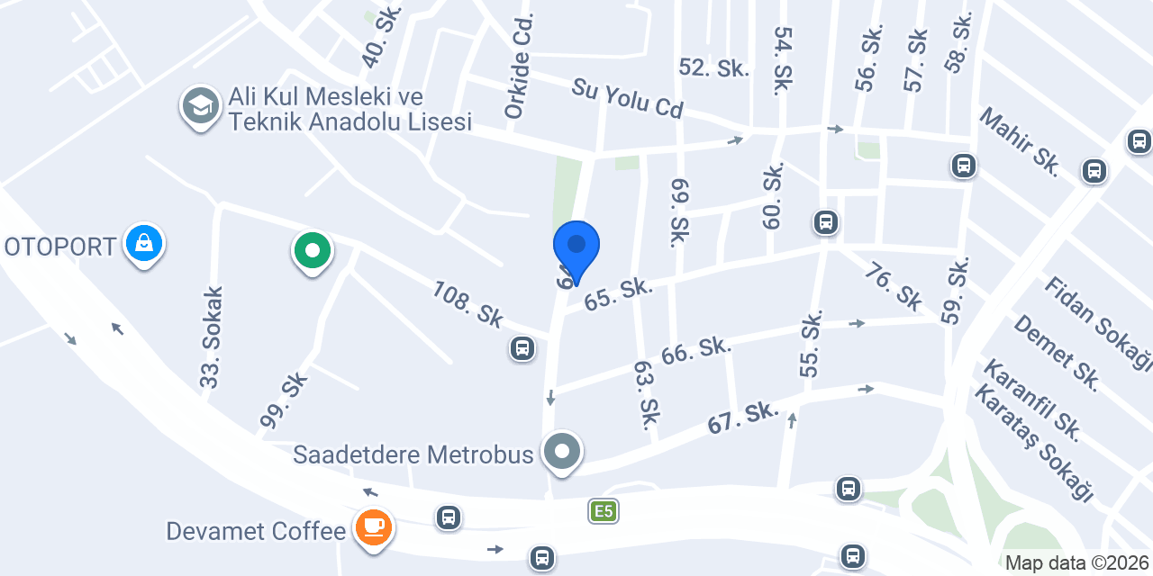 Mevsim Yapı Malz. San. ve Tic. Ltd. Şti konumu