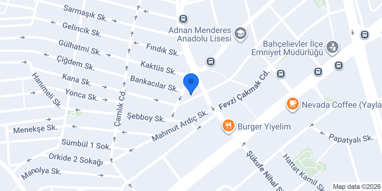 DERYA BÖREK konumu