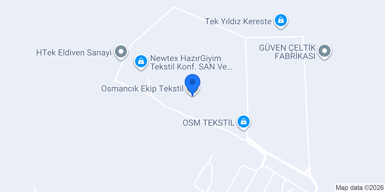 Osmancık Ekip Tekstil konumu