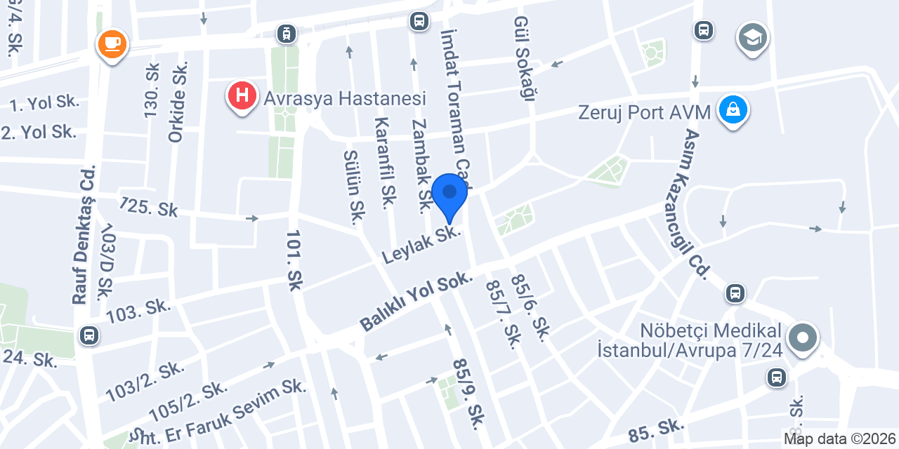 Özay Tekstil konumu