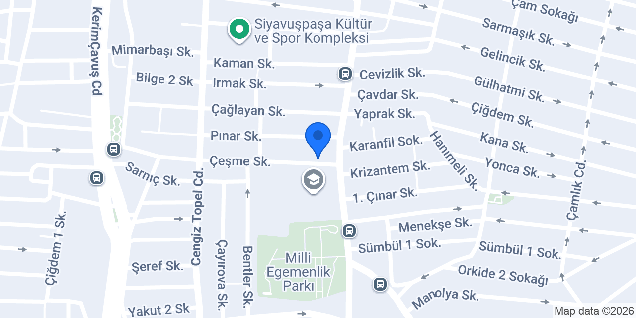 ILGIN KIRTASİYE konumu