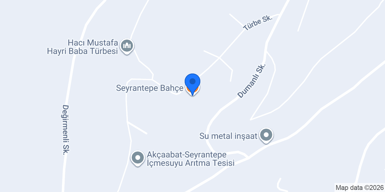 Seyrantepe Bahçe konumu