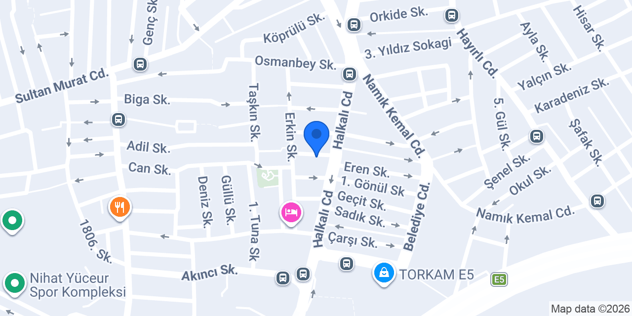 SEFAKÖY Miras Çiçekçi konumu
