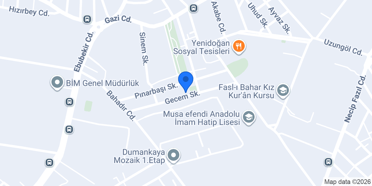 Duyu Dil Akademi konumu