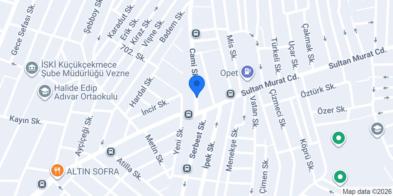 Güvener Yapı konumu
