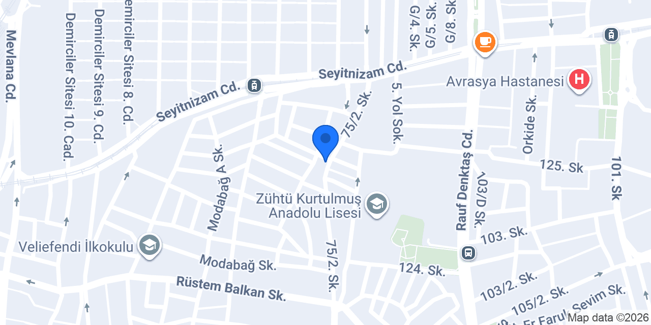 Tahıl Pastanesi konumu