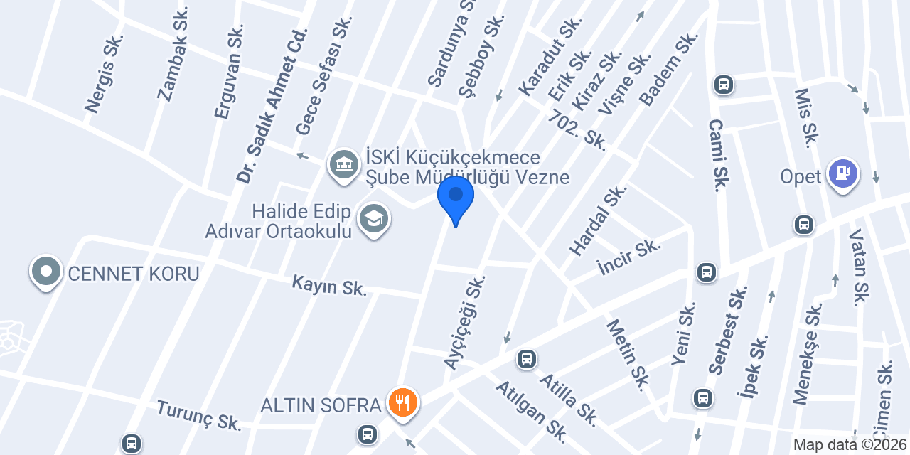 Kahveci İnşaat konumu