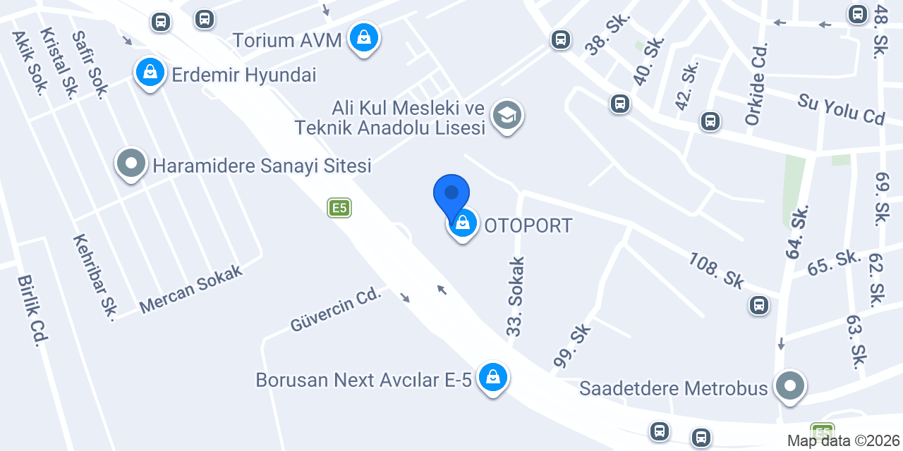AYEF AUTO (OTOPORT) konumu