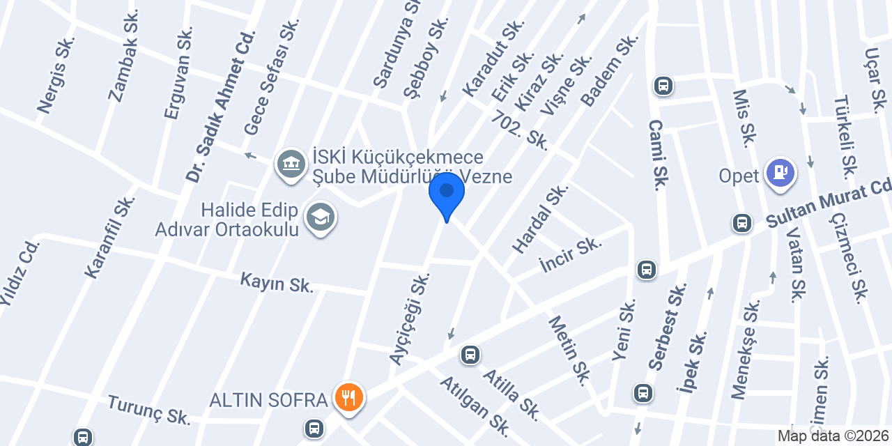 Şen Kardeşler Unlu Mamülleri konumu