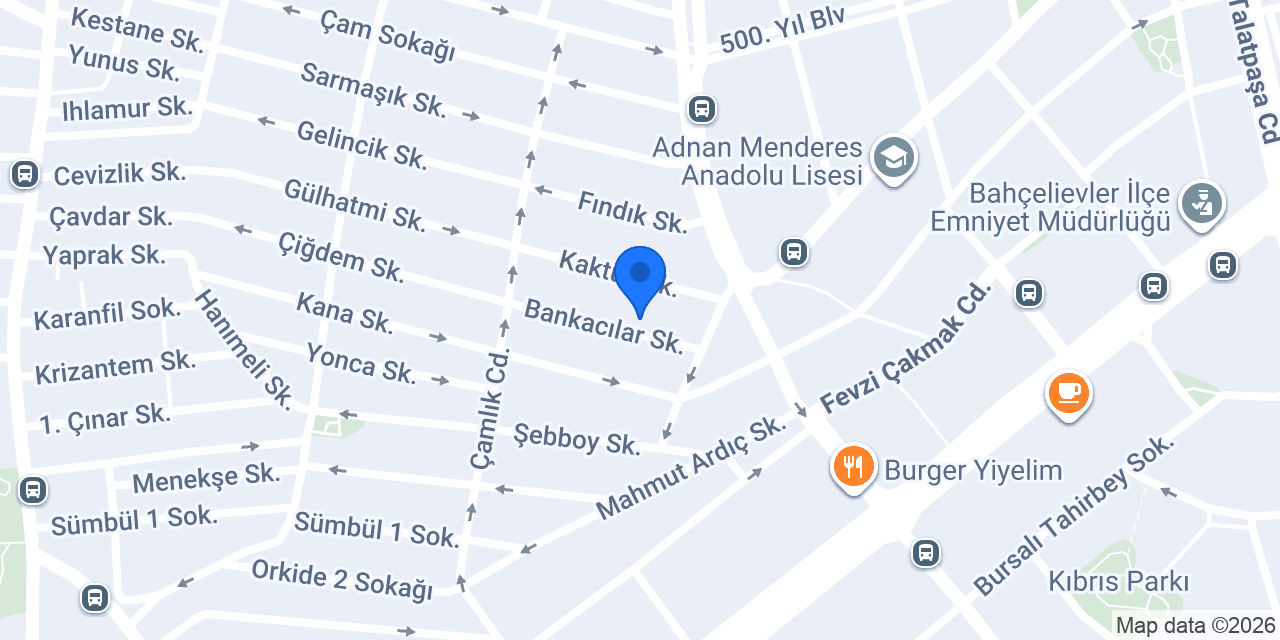 Hisar Ev Aletleri konumu