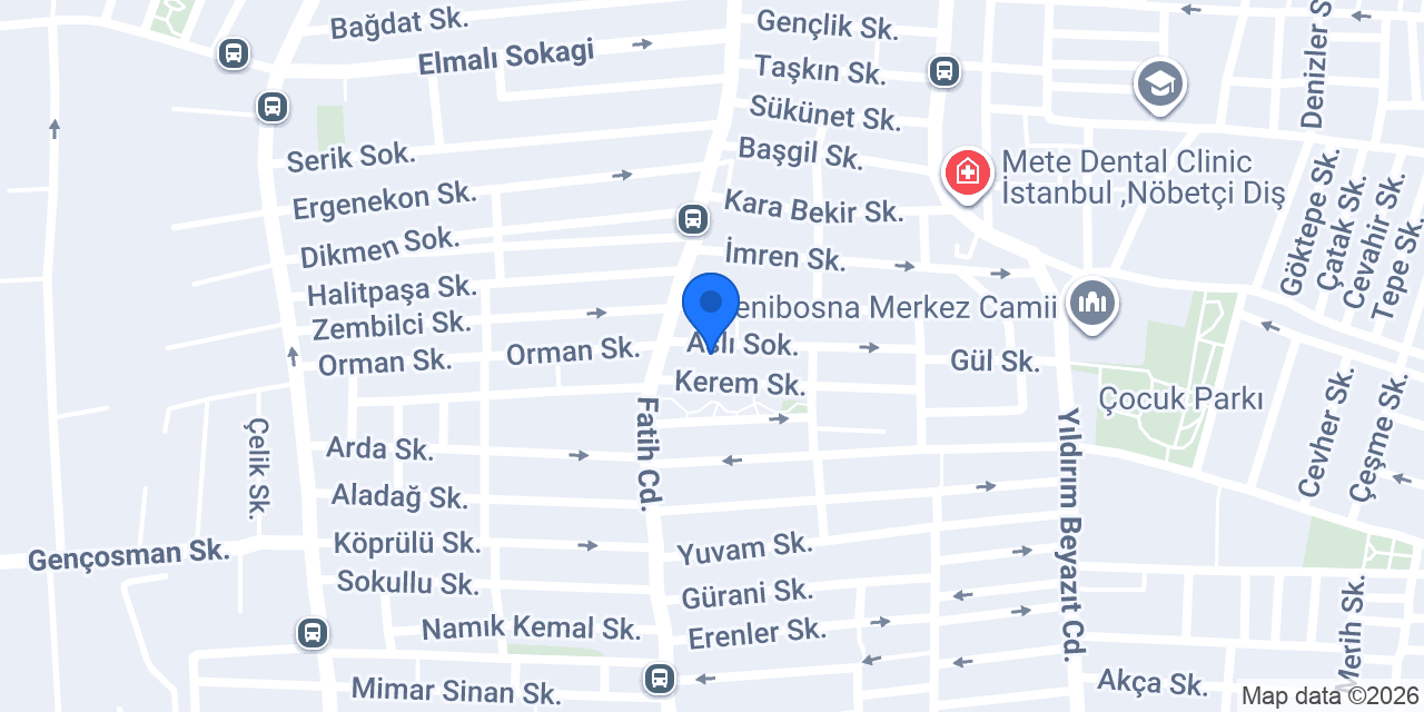 NöbetçiÇiçekçi konumu