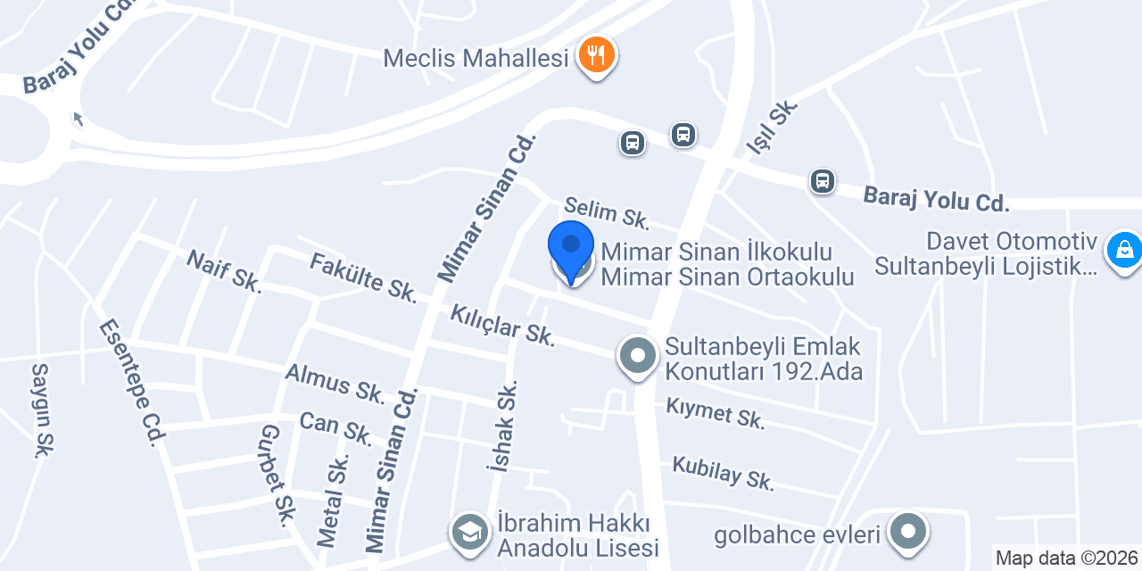 Sultanbeyli E Sınav Merkezi konumu