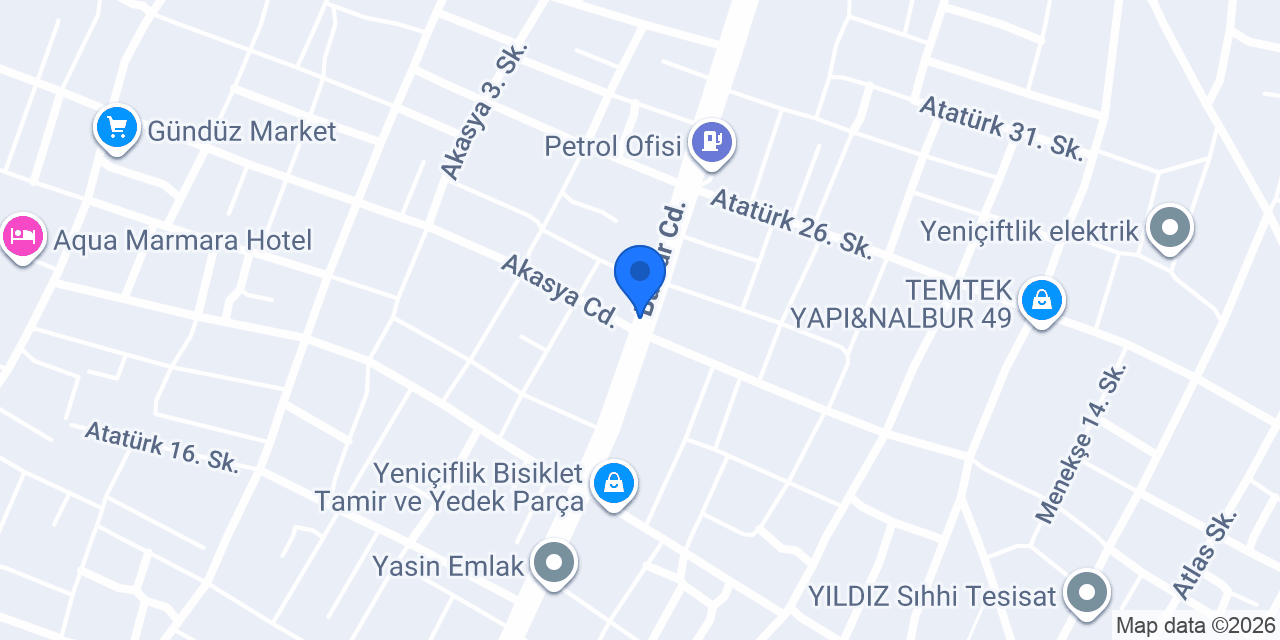 Serhat Yapı - Yeniçiftlik Amerikan Siding konumu