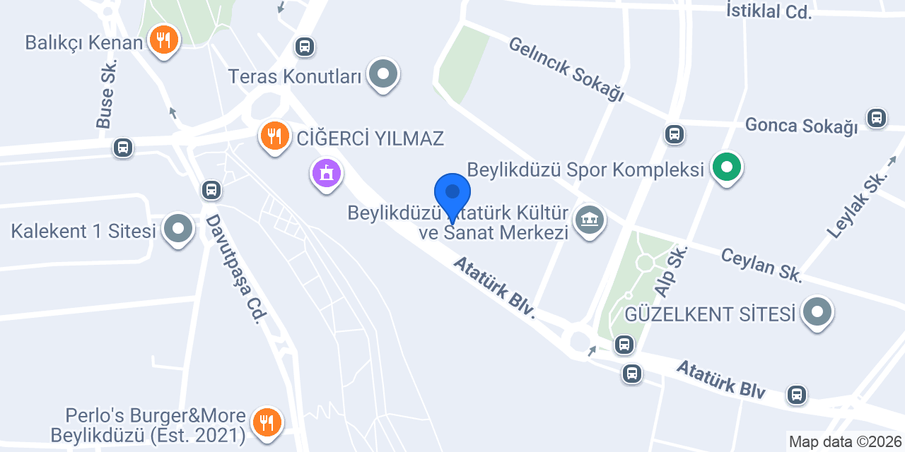 M&D RENT A CAR konumu