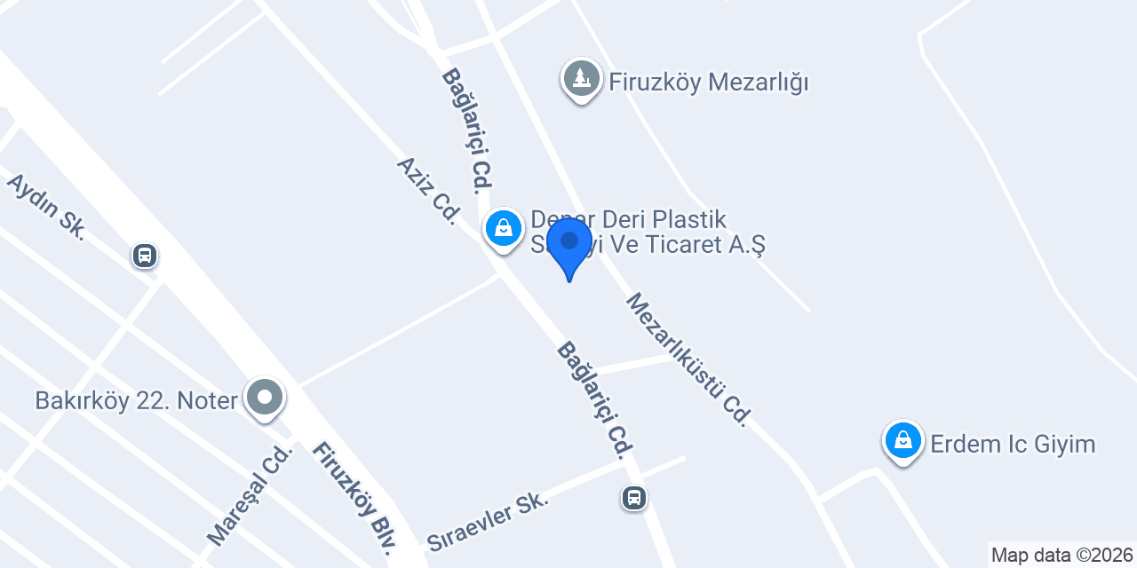 BAHAR PLASTİK SANAYİ konumu