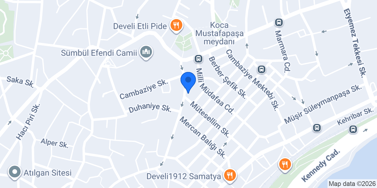 Atasever Eczanesi konumu