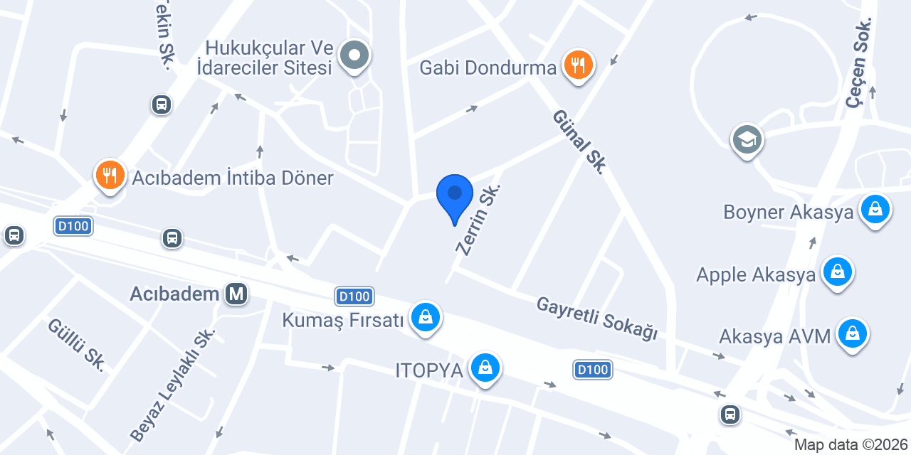 F & M SAÇ TASARIM konumu