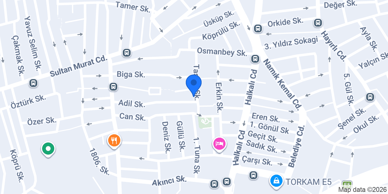 DİLARA MATBAA - SEFAKÖY konumu