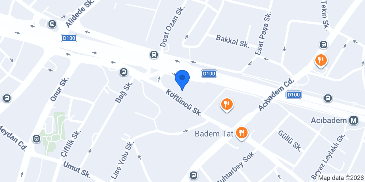 Atabay İlaç Fabrikası konumu